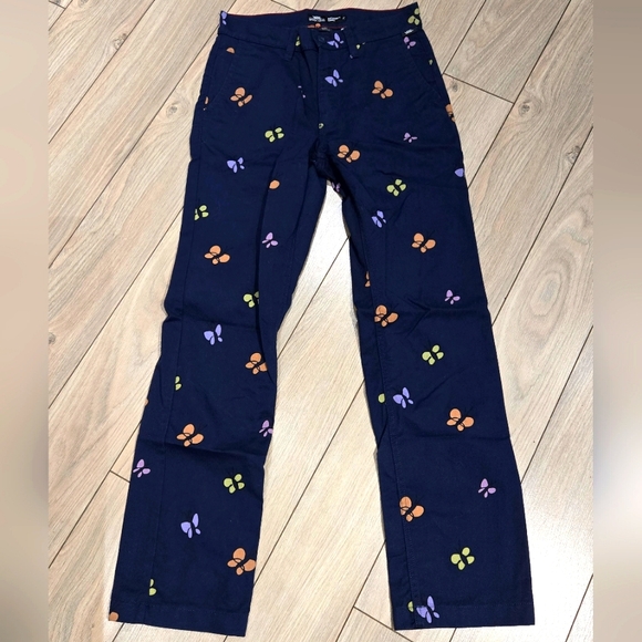 Vans x SANDY LIANG Authentic Blue Chino Trousers Pants Relaxed Fit Size 28 - Picture 2 of 7